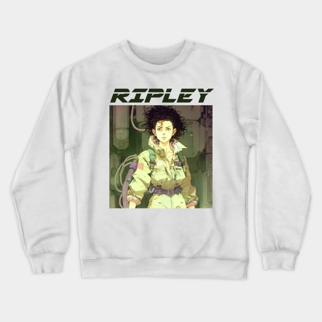 Anime Ripley Crewneck Sweatshirt by Zombiscuit